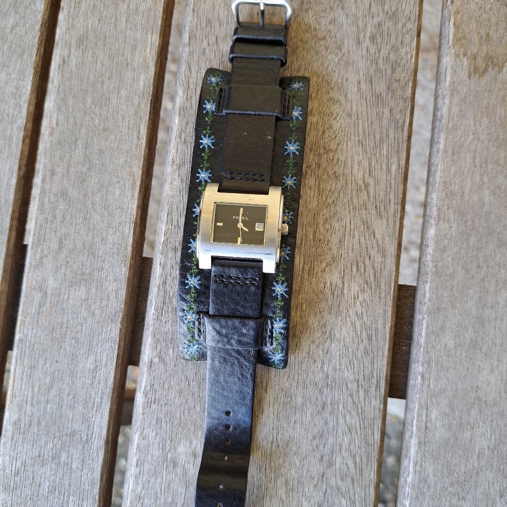 Fossil cuff watch